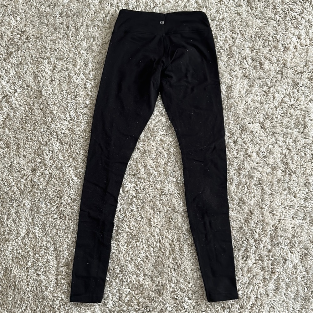 Lululemon Leggings, Black - Size 4